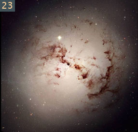 23 Eliptical galaxy core