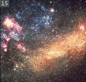 15 magelanic star field