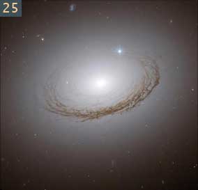 25 Eliptical galaxy core