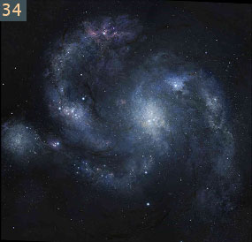 34 oldest spiral galaxy
